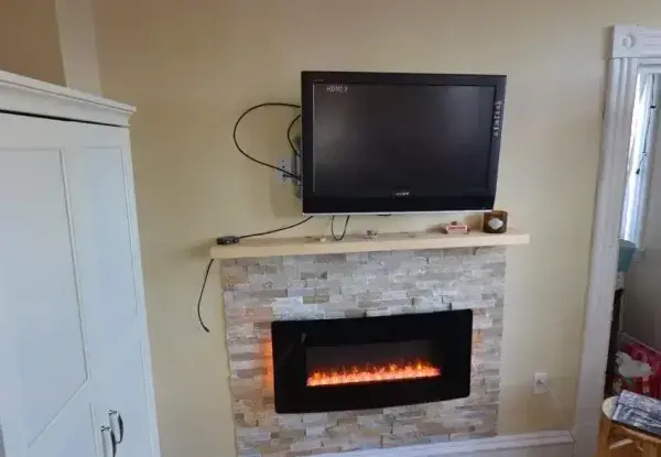 2512 Windsor St. fireplace